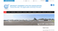 Desktop Screenshot of aopa.co.uk